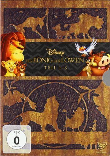 Roger Allers - Der König der Löwen - Teil 1-3 [3 DVDs] - Preis vom 07.10.2026 11:45:10 h