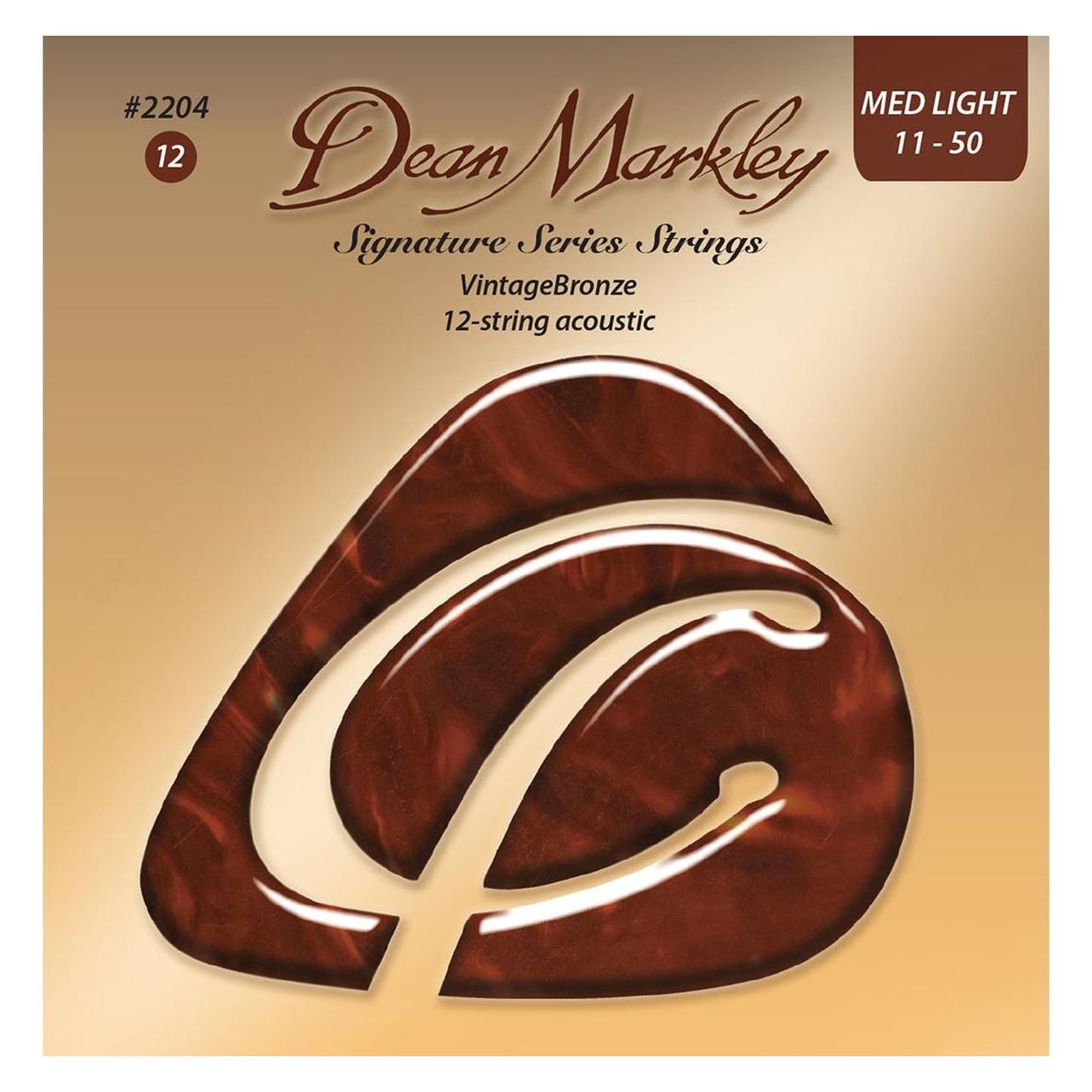 Dean Markley D.Markley 2204 V.Bronze Acoustic ML 12St (Gitarre, 0.02") (46590569)