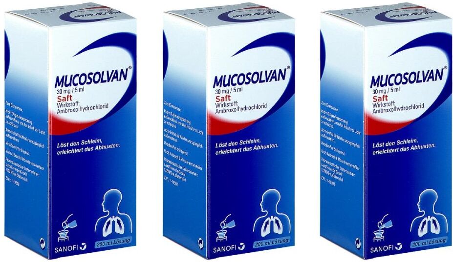 Mucosolvan Schleimlöser Hustensaft 3x200ml