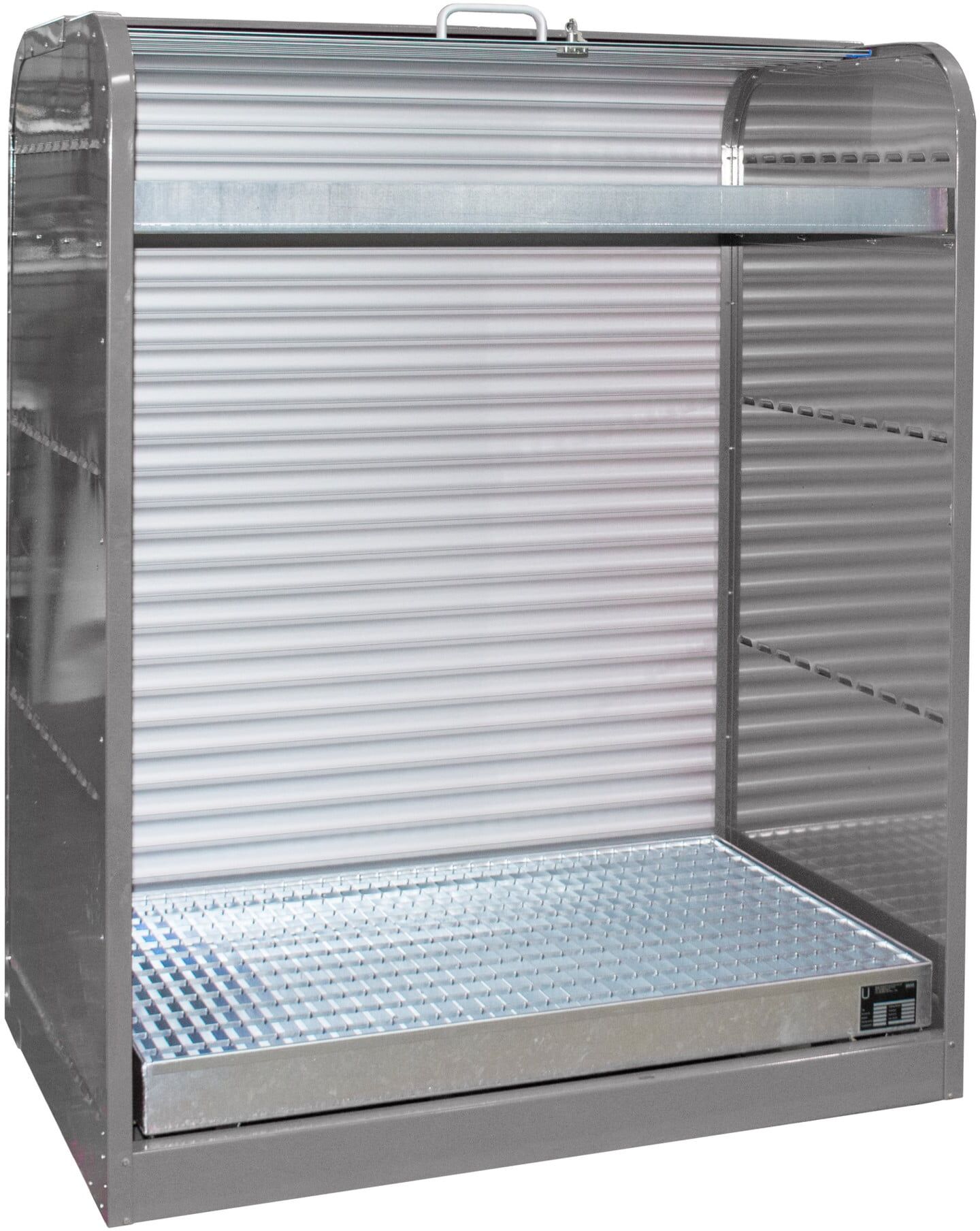Bauer Südlohn Gefahrstoff-Rollladenschrank RSG-3, lackiert, Mausgrau (4416-30-2000-7005)