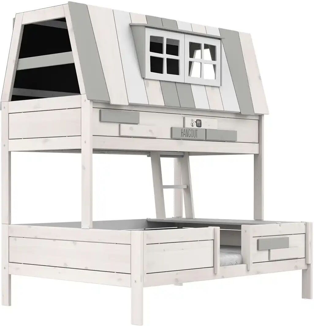 Lifetime Abenteurbett 140cm  My Hangout ¦ weiß ¦ Maße (cm): B: 215 H: 227 T: