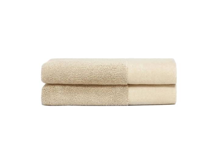 Juniper Serviettes invités Juniper 40x70 cm lot de 2 Beach Sand