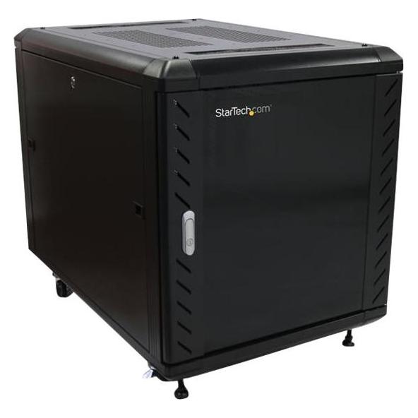StarTech 4-Post (12 HE, 19 Zoll Rack) (RK1236BKF)