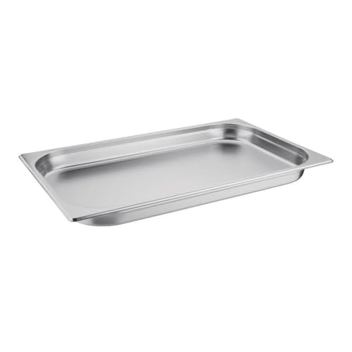Vogue K994 RVS Gastronorm Pan GN 1/1, 5,8 l, Diepte: 4 cm