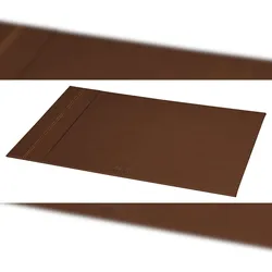 Rhodiarama, feste Schreibtischunterlage aus Kunstleder, 60x40cm - Bronze 194477C