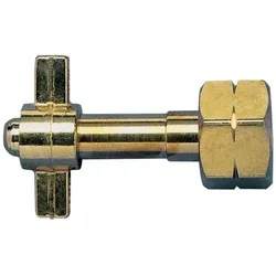 Kayser, Schweissgerät Zubehör, Umfüllstutzen für Flaschengrösse 5,11 + 33 kg G 3/8′′ LHW21,8 x 1/14′′ LH