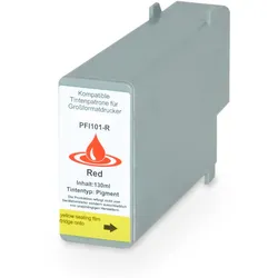 Alternativ-Tinte für Canon PFI-101 R /  0889B001 rot