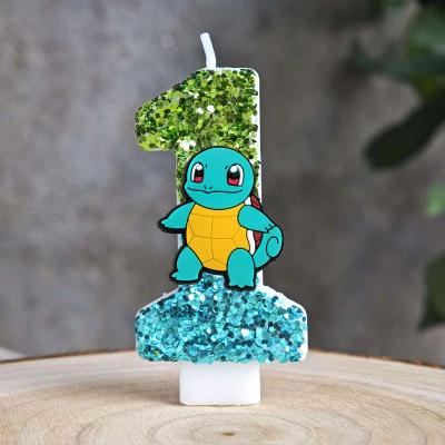 Uplift Treasures Cute Pokemon Cartoon Birthday Cake Candle c01