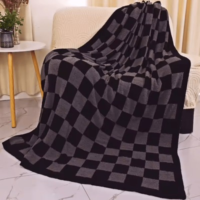 Inspire Curations Nordic Thickened Four Season Sofa Throw Blanket h 130x160cm