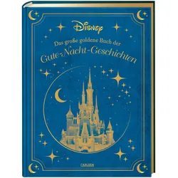 Carlsen Verlag Disney - Das große goldene Buch der Gute-Nacht-Geschichten, blau