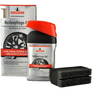 Nigrin Gummipflege Performance Reifenpflege-Gel, für Reifen, pflegt und schützt, 300ml