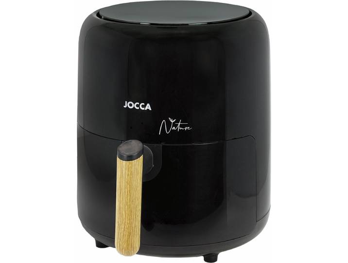 Jocca Digitale Airfryer – Heteluchtfriteuse – 3.8L – Nature Zwart Design – Met Timer & Temperatuurregeling – Compact & Energiezuinig - 2187N