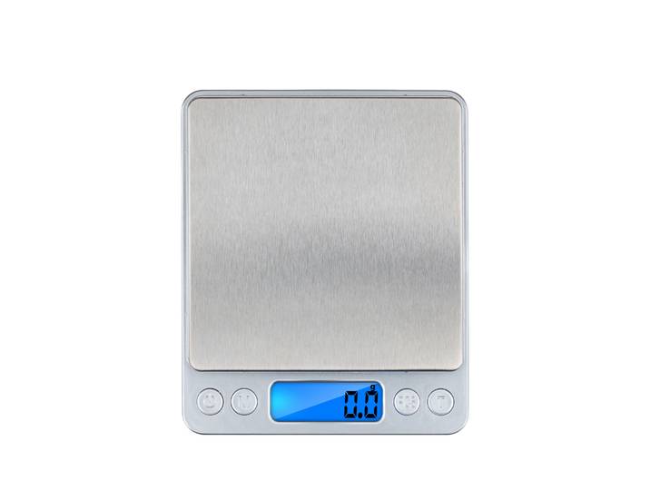 Küchenwaage digital mit 2 Ablagen