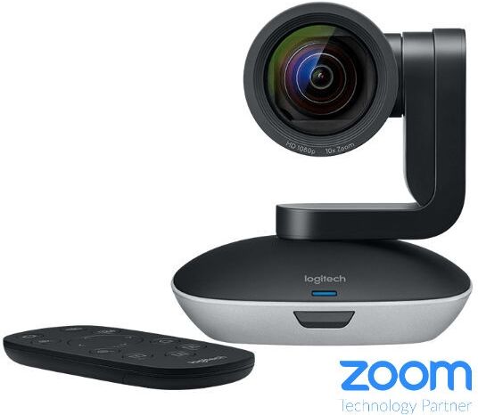 Logitech - PTZ PRO 2 Caméra vidéo HD 1080p avec télécommande