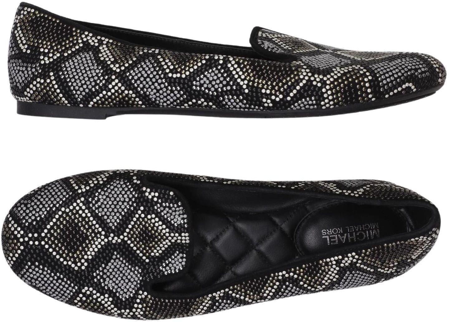 Michael Michael Kors Damen Halbschuh, Mehrfarbig, Gr. EU 38, Leder - Second Hand