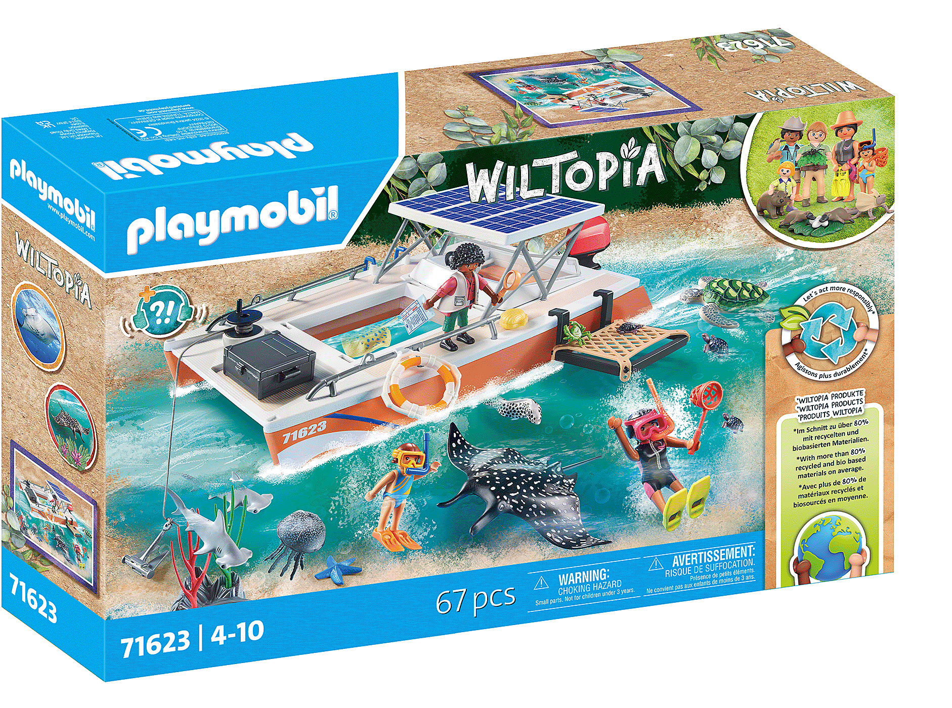 Playmobil - Coral Reef examination (71623)