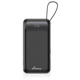 MediaRange Powerbank 20000mAh USB-C LC-Display Quickcharge