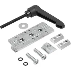 PROFILGLEITER MIT KLEMMHEBEL, FORM:L LOSLAGER, ZINK, KOMP:POM D=M05