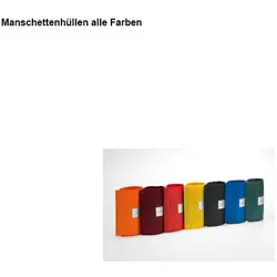 Klettenmanschette 2-Schlauch kpl. starke Oberarme, grün