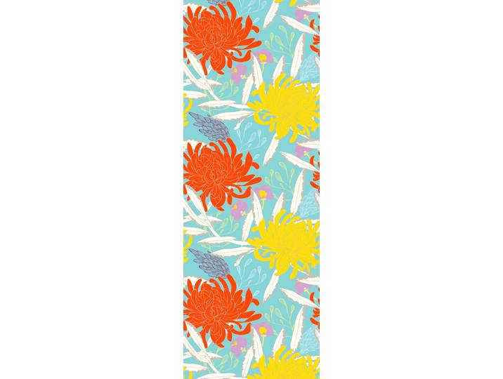 Vinyltapete QUEENCE Mona , bunt, B:0,9m L:2,5m, Vinyl, Tapeten, Vinyltapete, 90x250cm, selbstklebend, kinderleichte Anbringung,, Sticker