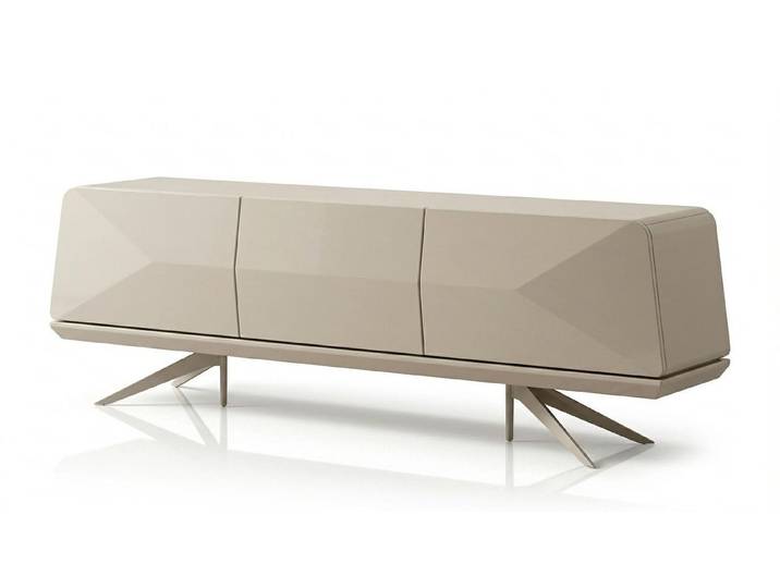 Xlmoebel Lowboard TV Board Stil modern beige praktisch Wohnzimmer geräumig komfortabel (TV-Board, 1 St., 1-tlg)
