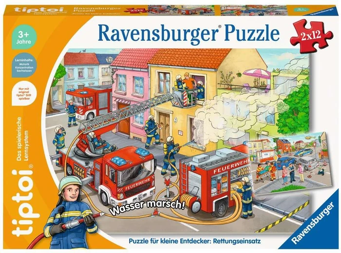 Ravensburger tiptoi Puzzle für kleine Entdecker: Rettungseinsatz