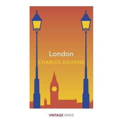 London, Taschenbuch von Charles Dickens, Vintage Uk