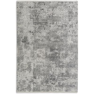 Teppich "Vision 213", grau (anthrazit), B:80cm H:7mm L:150cm, Kunstfaser, Viskose, SCHÖNER WOHNEN-KOLLEKTION, Teppiche, Teppich, Viskoseteppich mit Glanz, Wohnzimmer
