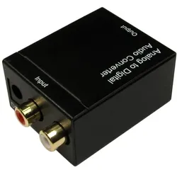 Cables Direct CDL Analogue to TOSLINK Converter (Toslink Kabel), Audiokabel
