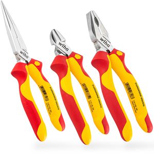 Wiha Zangenset 26852, Professional electric, 3 Zangen, 160 - 200 mm, VDE isoliert
