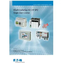 Eaton 142582 Programmiersoftware, SPS, gemäss IEC61131-1, Einzelplatz-Lizenz SW-XSOFT-CODESYS-2-S