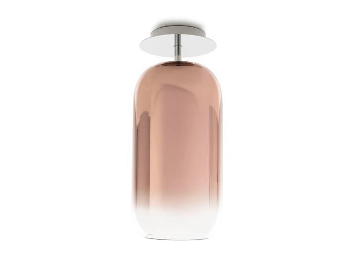 Gople Plafonnier Copper - Artemide - Salon / séjour - Design - Verre - Semi-encastré