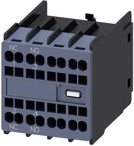 Siemens 3RH29112HA11 Hilfsschalterblock 1S+1Ö S00/S0 front Federzuganschluss Industriematerial