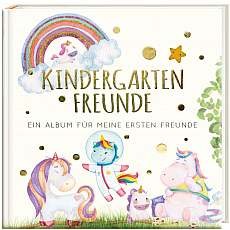 Paperish Verlag Freundebuch - Kindergartenfreunde - Einhorn 304625