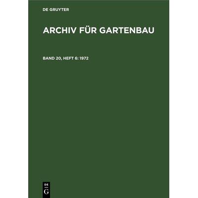 1972, Gebundene Ausgabe von , De Gruyter, 978-3-11-250651-6