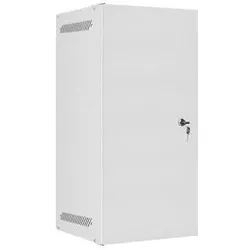 Lanberg WF10-2312-00S Rack 12U Wandmontiertes Regal (12 HE, 10 Zoll Rack), Serverschrank, Grau