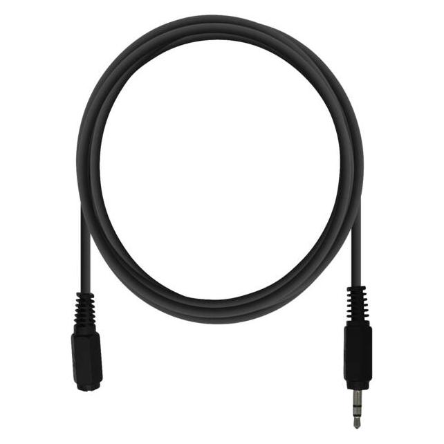 Vivanco Klinken Verlängerung 3,5mm, 2,5m (2.50 m, AUX Kabel) (VVAXJACK25MFK)