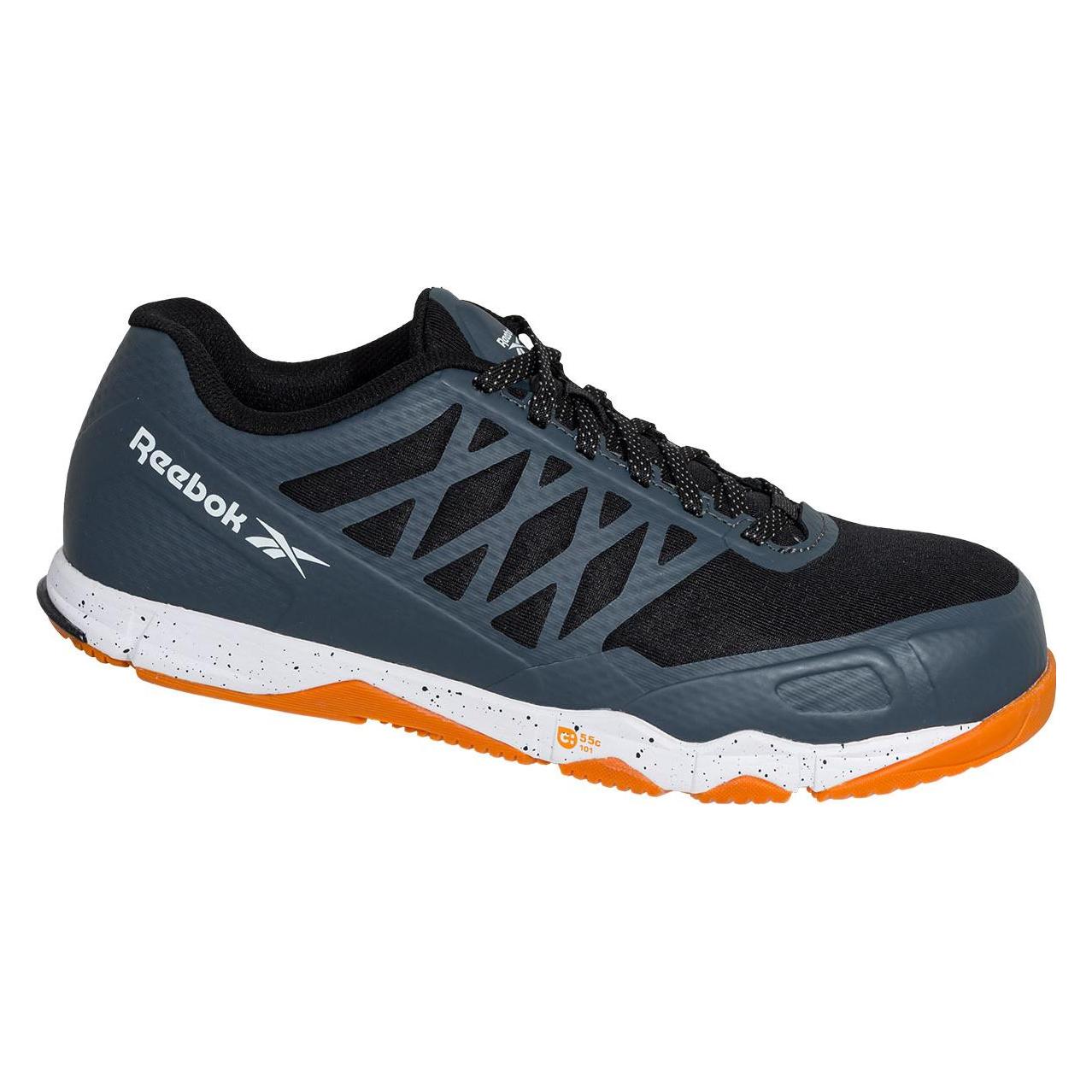 Reebok Sicher-Halbschuh S1P GREY/ORANGE ATHLETIC Gr.39 (S1P, 39) (14405)