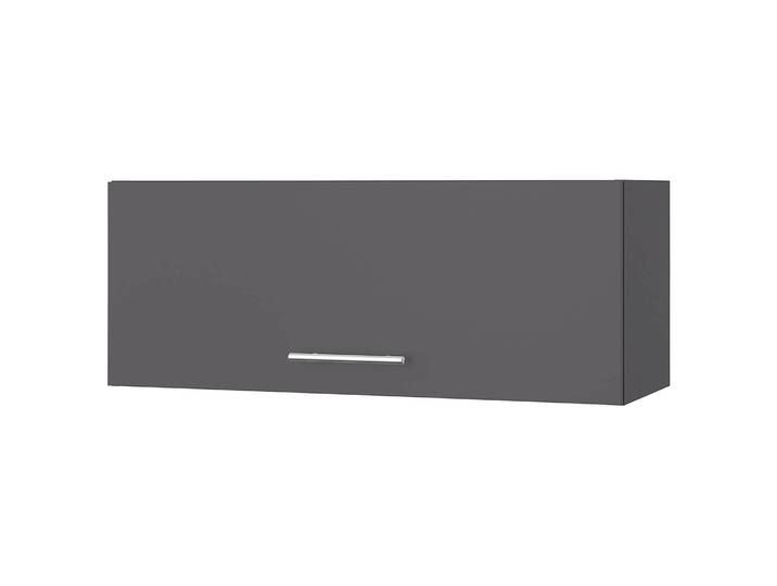 Hängeschrank V 90cm Grau/Matt Anthrazit
