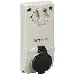 Schneider Electric Anbausteckdose verriegelt 82038
