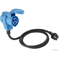 HERTH&BUSS Adapter Schuko auf CEE 3-polig / Schuko blau - 51307052 - blau