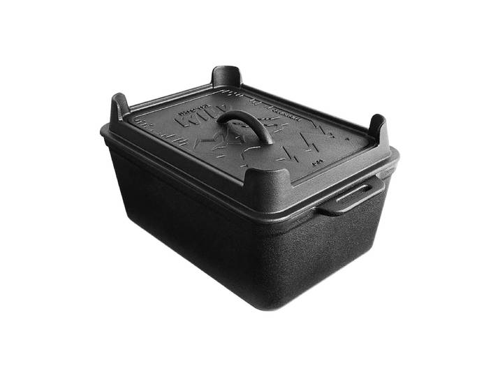 Burnhard Gusseisen Kastenform mit Deckel 6.5 L