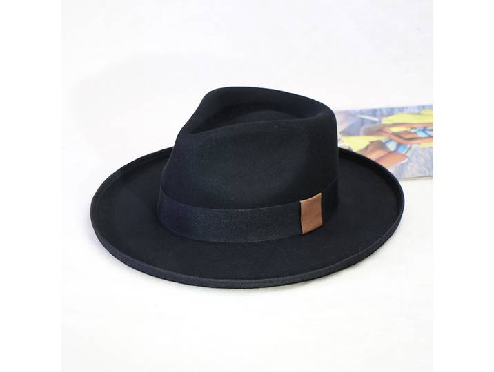 Casquette en laine chapeau de Cowboy Vintage Jazz chapeau haut-de-forme offre spéciale en Europe et en amérique automne et hiver casquette en feutre