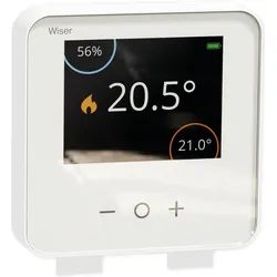 APC Wiser Raumthermostat CCTFR6400 mit Display, Thermostat, Weiss