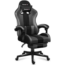 Huzaro Force 4.7, Gaming Stuhl, Schwarz, Grau