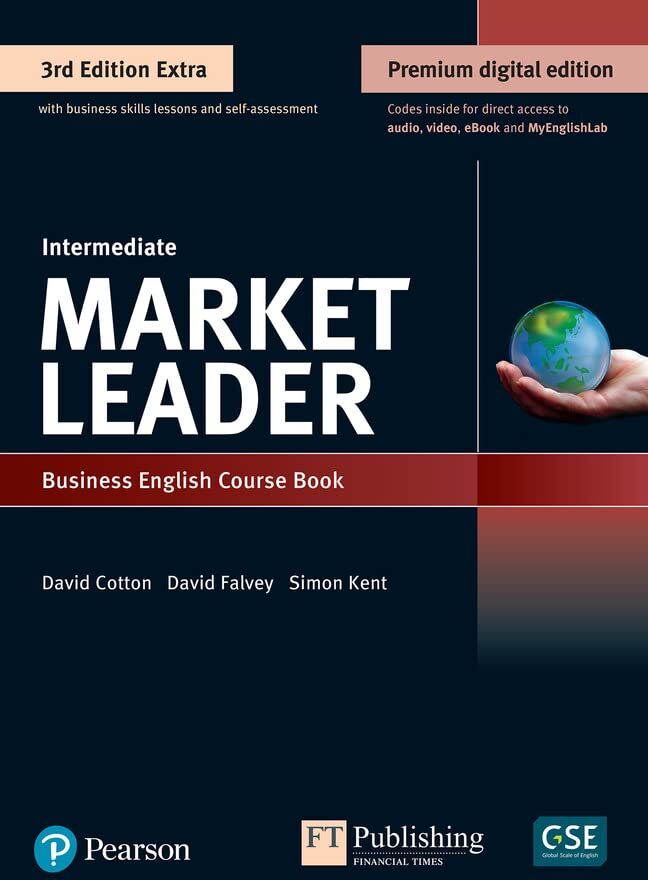 David Cotton - Market Leader 3e Extra Intermediate Course Book, QR,DVD & MEL Pack, m. 1 Beilage, m. 1 Online-Zugang - Preis vom 14.10.2026 23:07:16 h