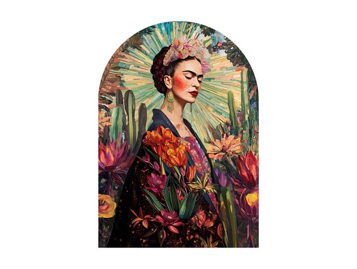 Glasbild Multicolor ca. 70x100cm