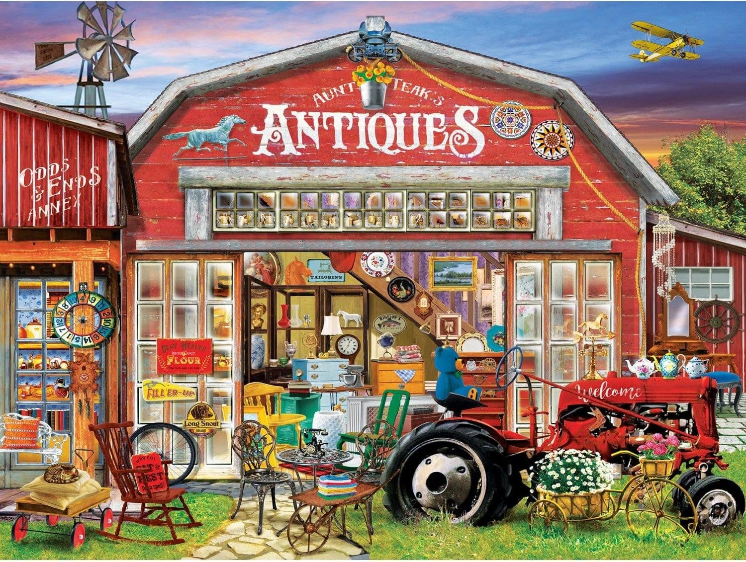 Master Pieces Puzzel Nostalgische Hoek 750-delig