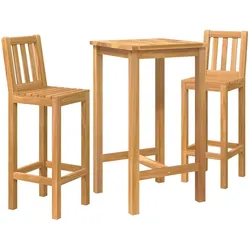 vidaXL, Bartisch, Outdoor Bar Set (60 x 60 x 105 cm, 60 x 60 x 105 cm)