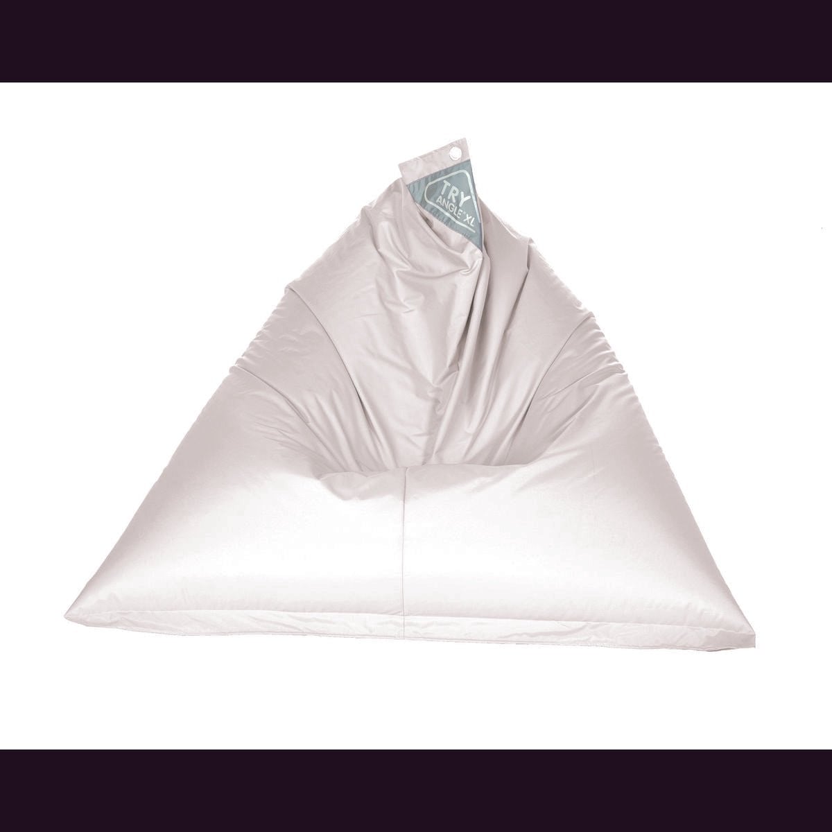 Sit On It Zitzak Try Angle XL Wit Faux Leather